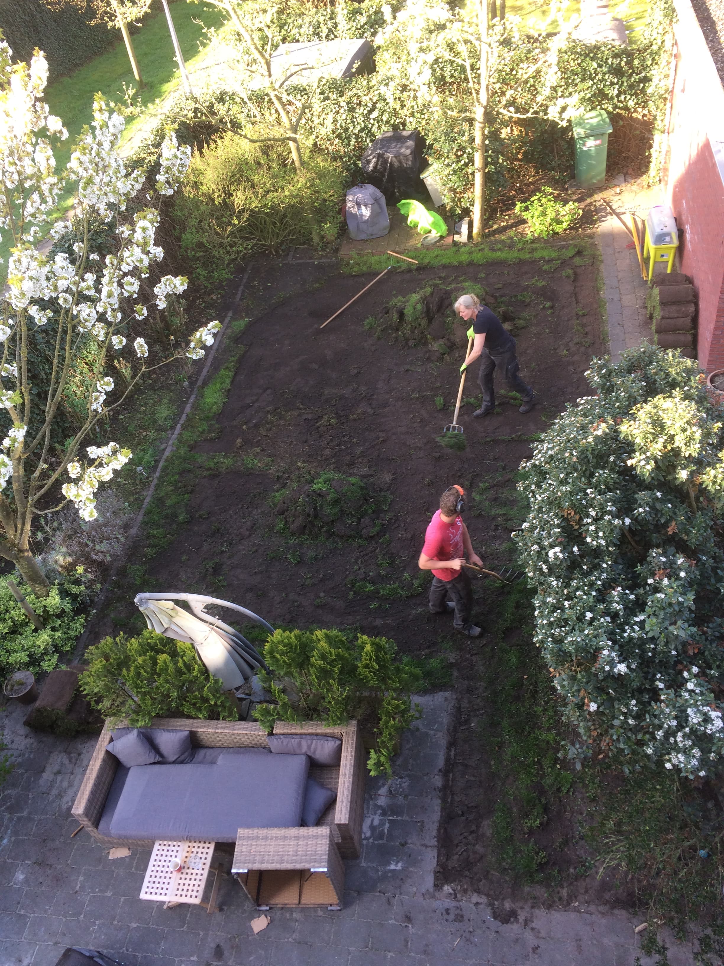 Graszoden leggen in Arnhem - foto 1