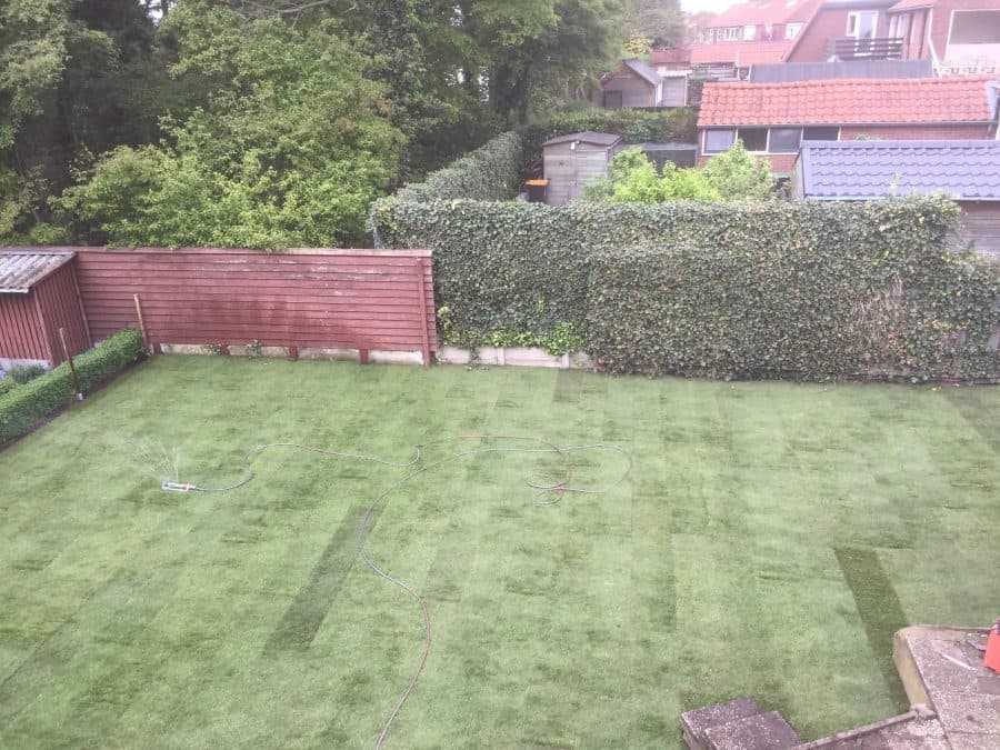 Graszoden leggen in Doetinchem