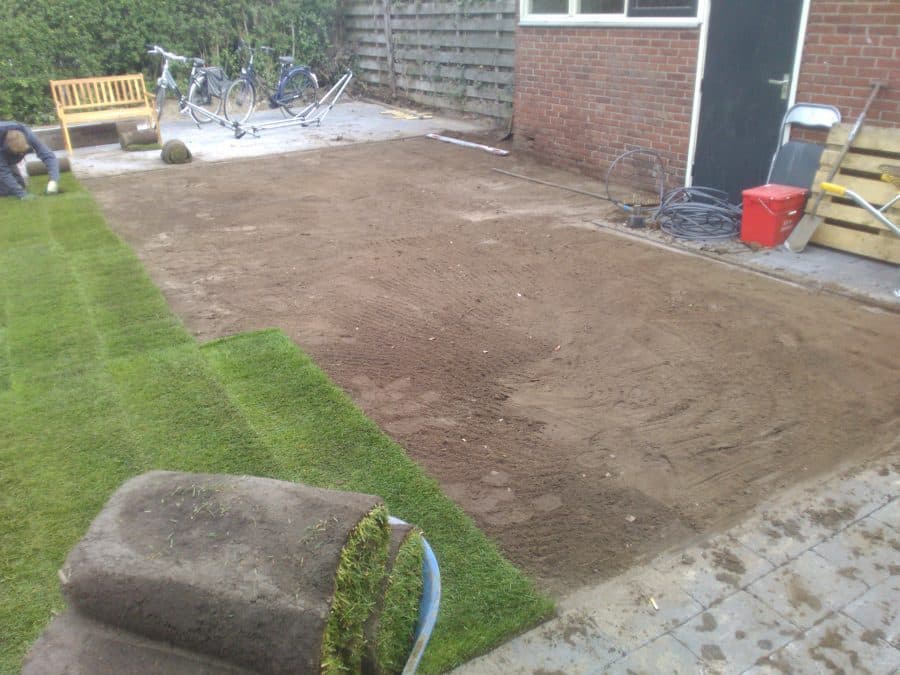 Graszoden leggen in Zelhem - foto 3