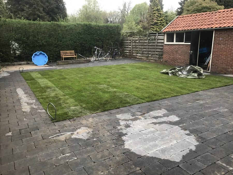 Graszoden leggen in Zelhem - foto 5